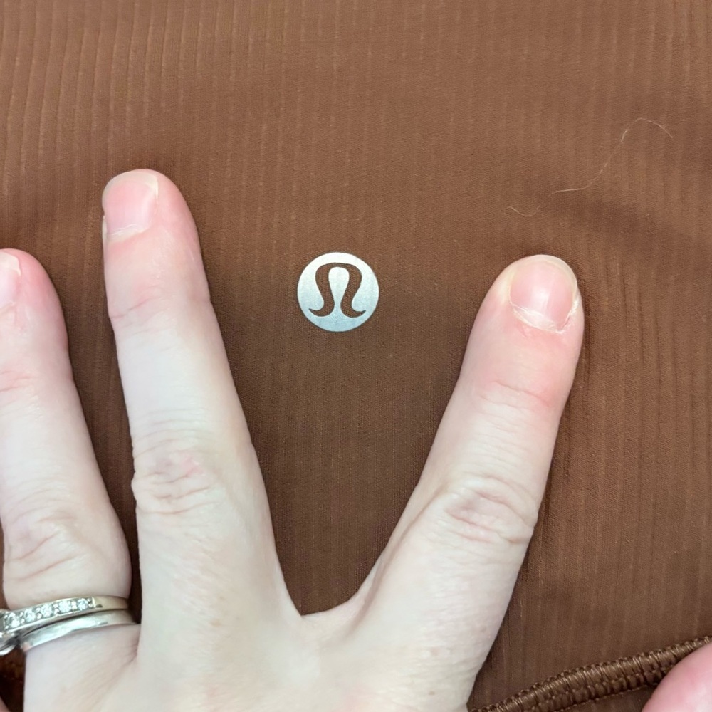 Lululemon Align High Rise Ribbed Leggings Sz 4 Brown 24” Activewear Athleisure - Picture 6 of 10